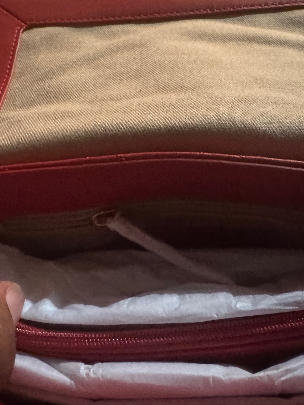 G by Giuliana Red Quilted Shoulder Bag - Picture 8 of 8